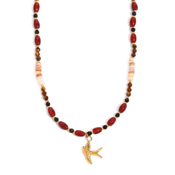 Sierra Tiger Eye Beads Necklace - Image 6