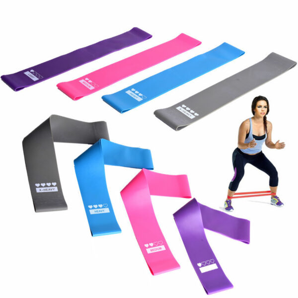 Resistance Bands Sealing Elastic Booty Sport Bodybuilding Rubber Band For Fitness Gym Leagues Equipment Sports Mini Yoga - Image 9