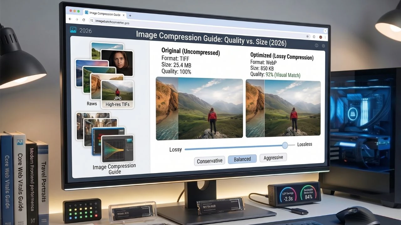 Image Compression Guide — Reduce File Size Without Losing Quality